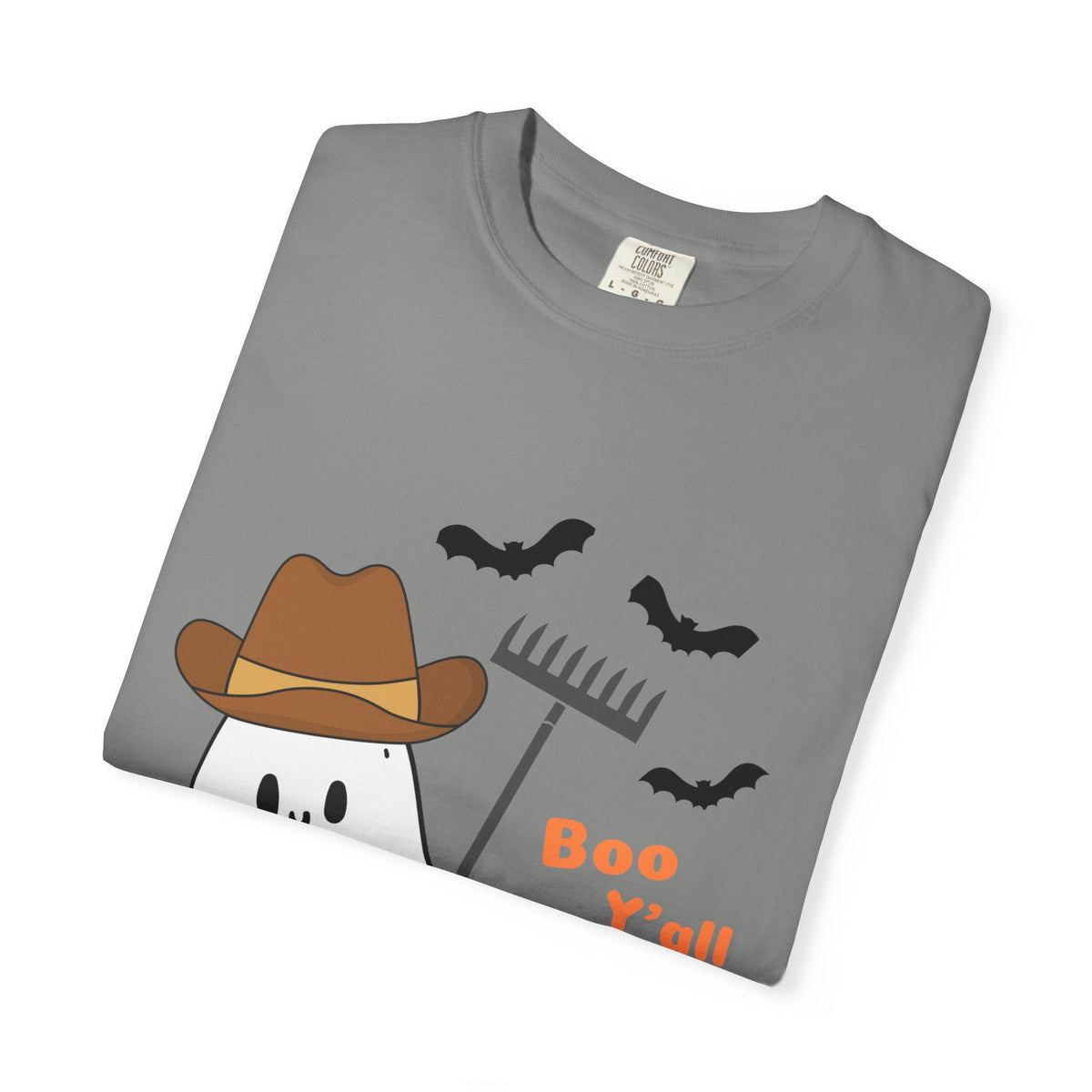 Adorable Halloween Ghost T-Shirt, Funny Ghost Tee, Fall Apparel, Spooky Costume Shirt, Halloween Gift, Boo Y'all Design