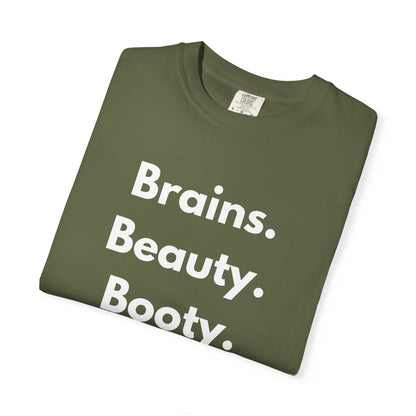 🍑 Brains. Beauty. Booty.