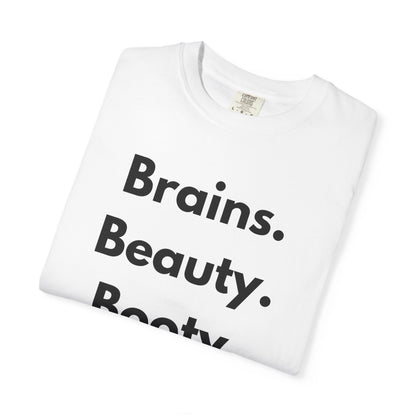 🍑 Brains. Beauty. Booty.