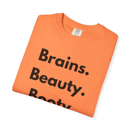 🍑 Brains. Beauty. Booty.