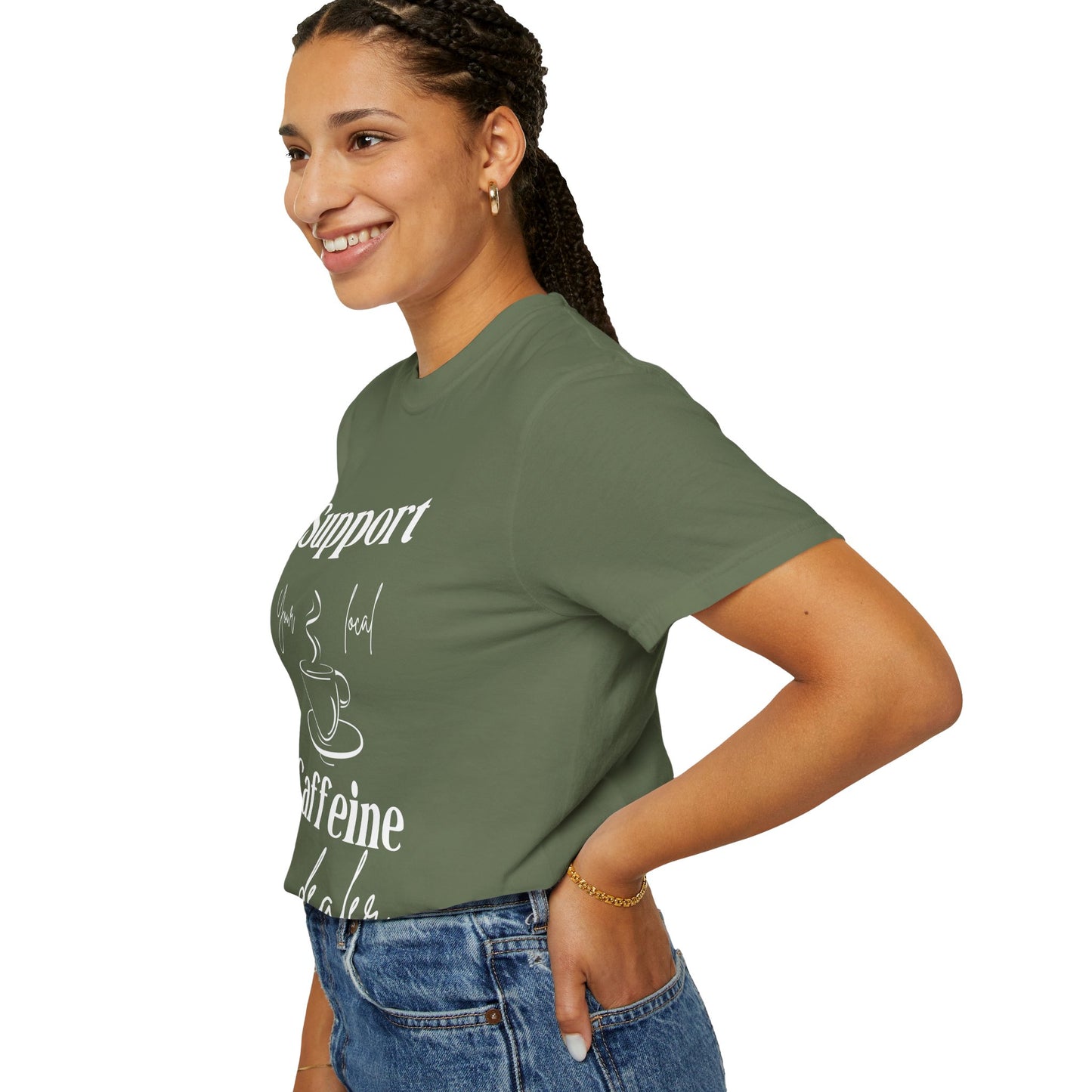 🧋Support Your Local Caffeine Dealer Tee