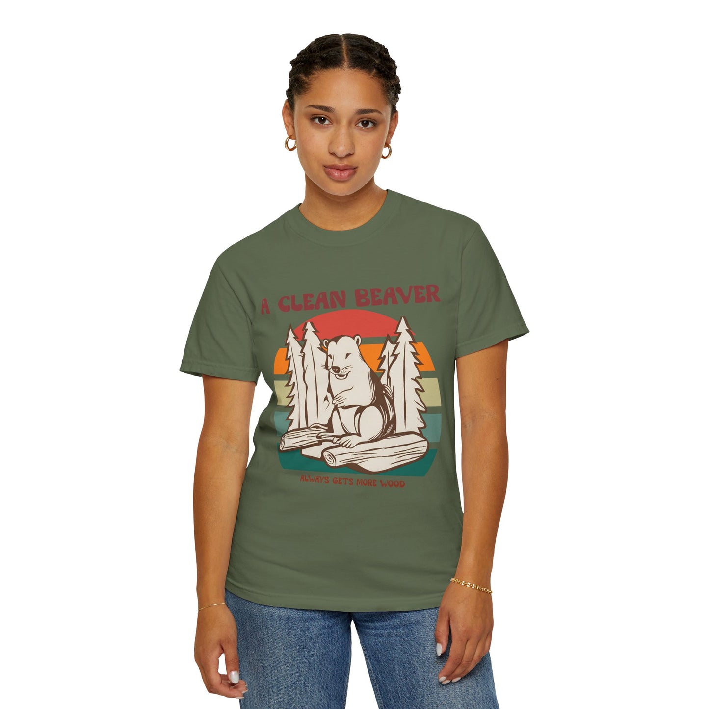 🦫 Woodland Whimsy  — “A Clean Beaver Always Gets More Wood”