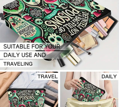 ☠️ Poison Potion Makeup Bag