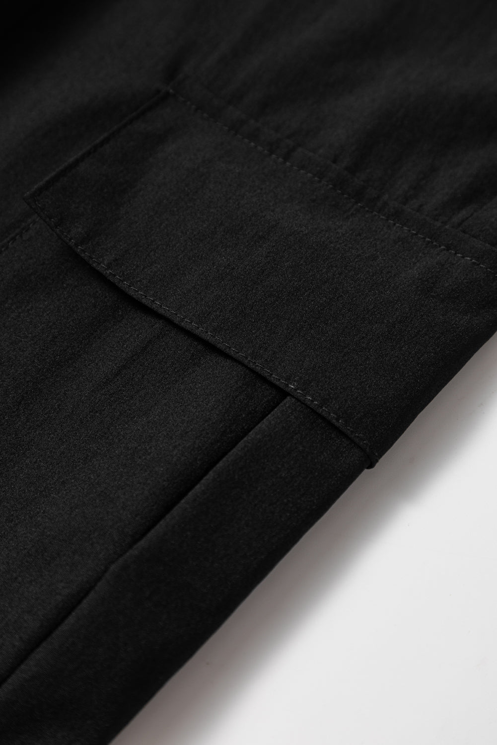 Camel Elastic High Waist Pocketed Cargo Jogger Pants