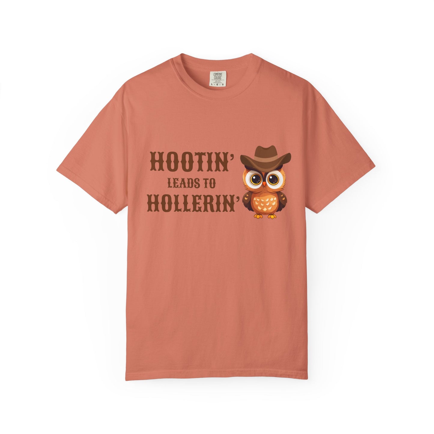 🦉 “Hootin’ & Hollerin’” Cosmic Cowgirl Tee