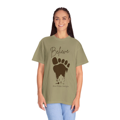 🌲 Believe in Bigfoot Tee