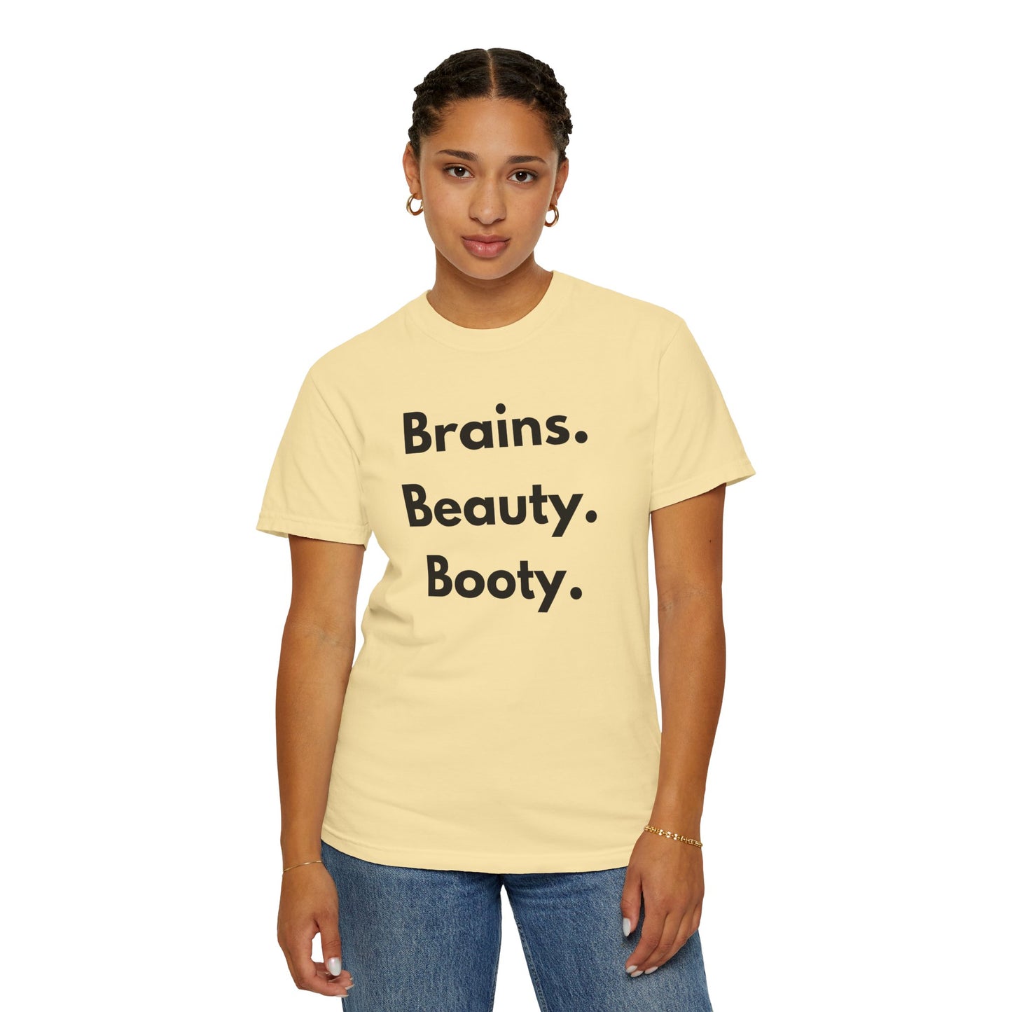 🍑 Brains. Beauty. Booty.