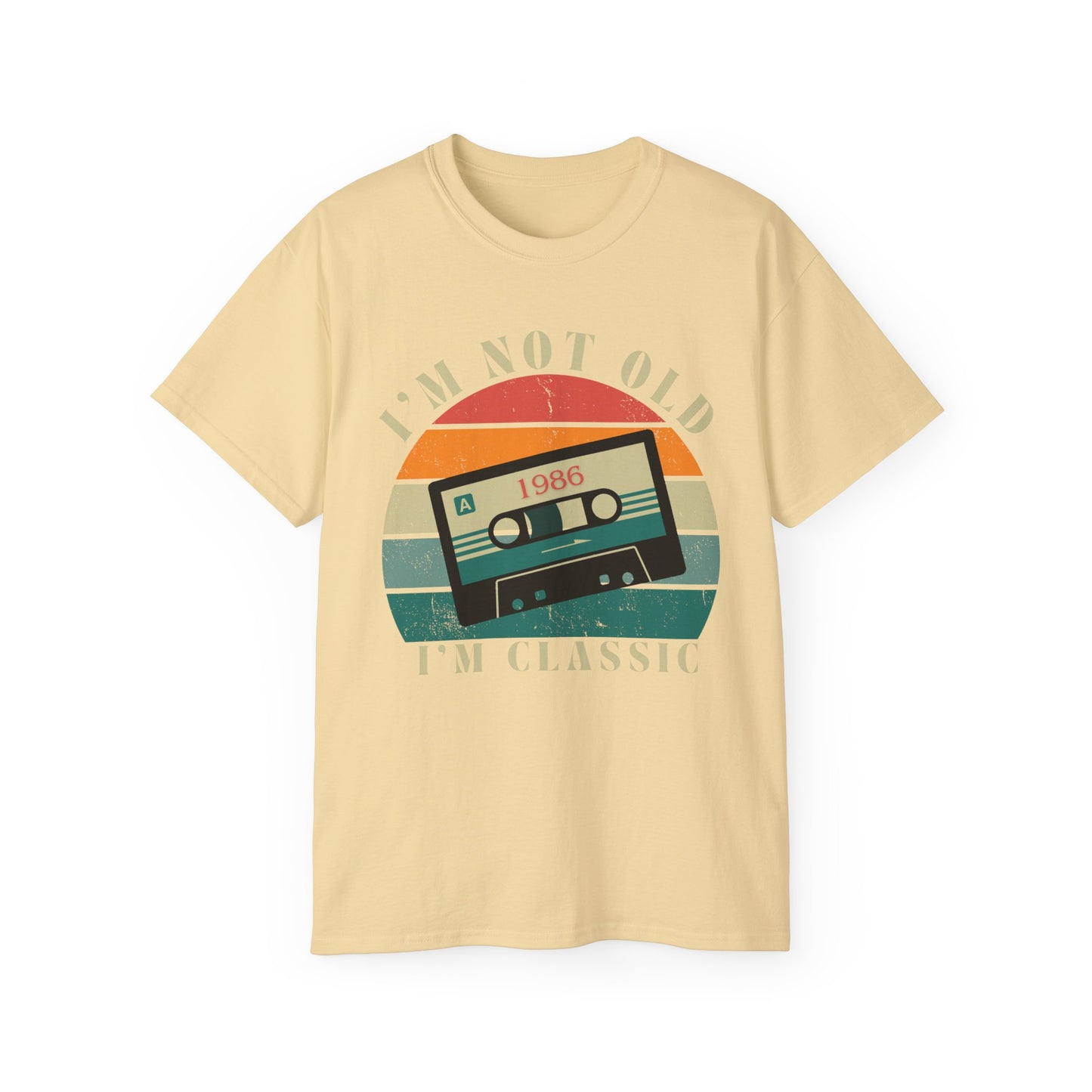 🎶 Vintage Vibes Only Tee — “I’m Not Old, I’m Classic”