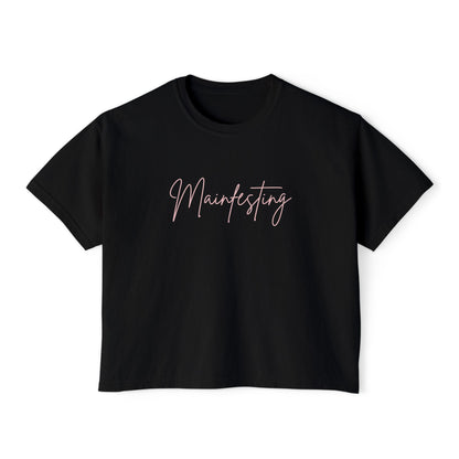 ✨ Manifesting Crop Tee