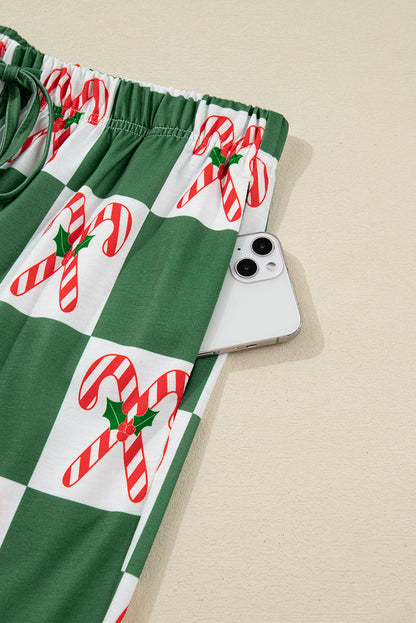 Candy Cane Cozy Christmas Pajama Set 🌲