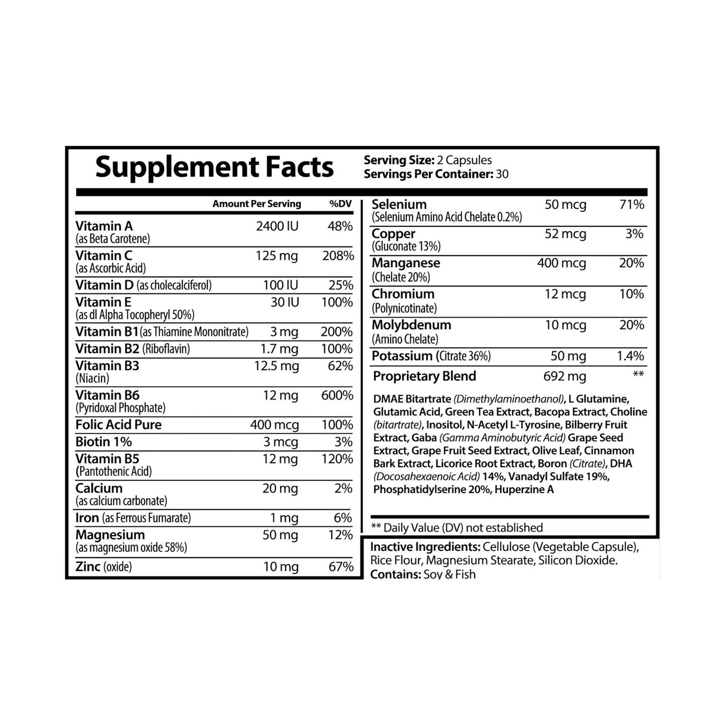 🌠 Stellar Focus (60 Capsules)