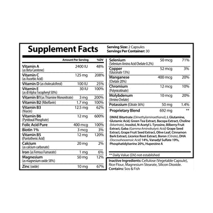 🌠 Stellar Focus (60 Capsules)