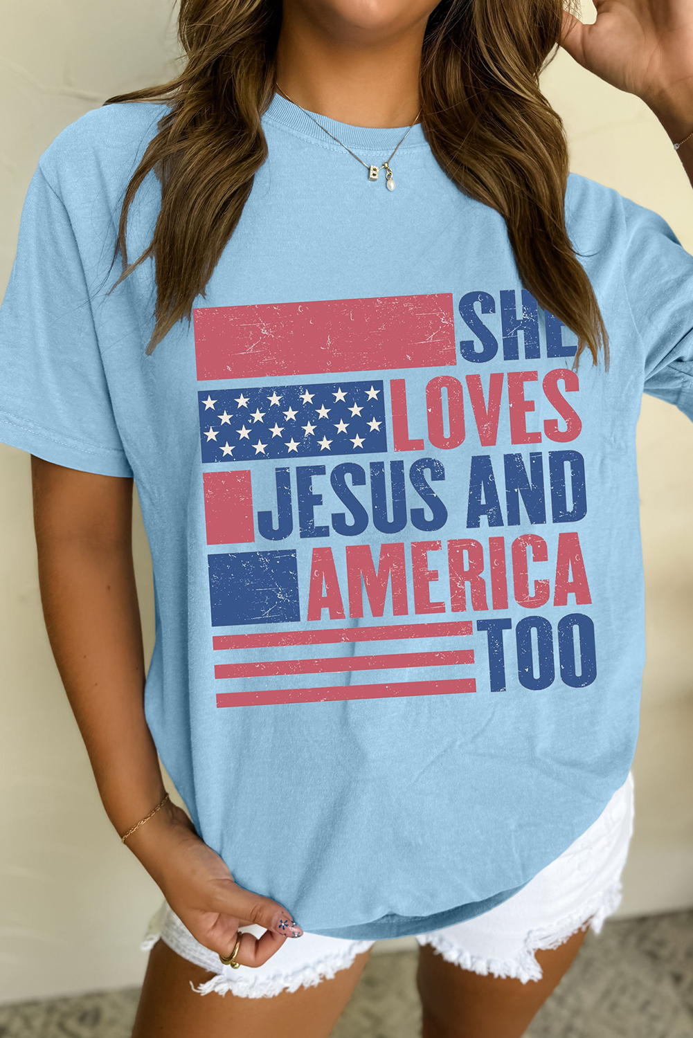 🇺🇸 She Loves Jesus & America Too