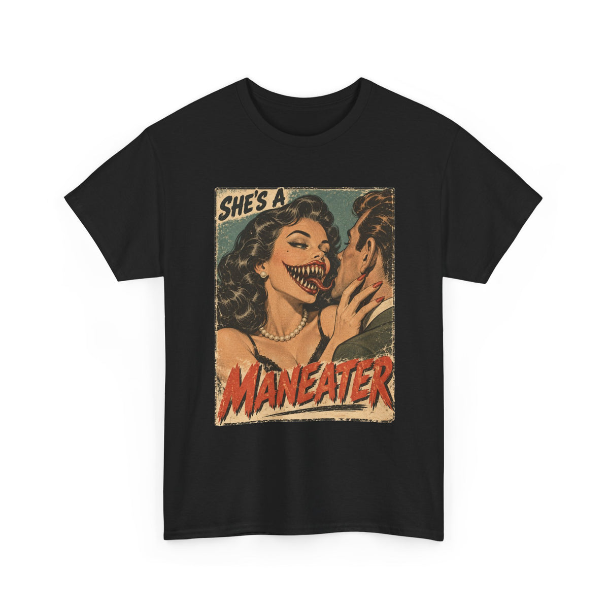 👄 Maneater Vintage Tee