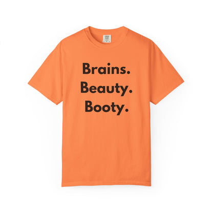 🍑 Brains. Beauty. Booty.