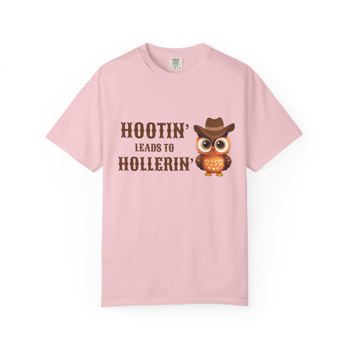 🦉 “Hootin’ & Hollerin’” Cosmic Cowgirl Tee