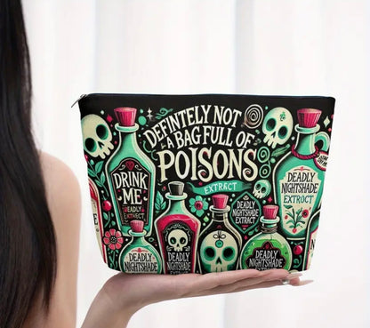 ☠️ Poison Potion Makeup Bag