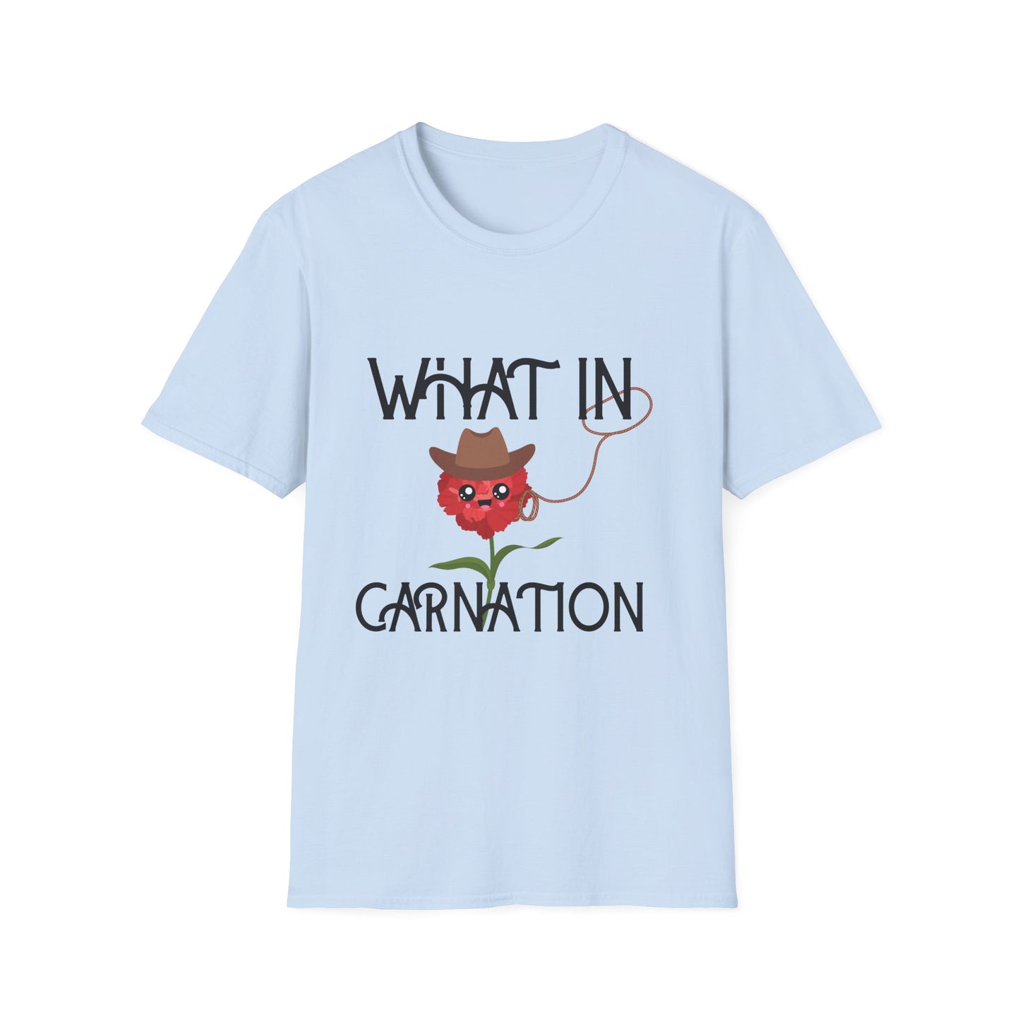 🌸 “What in Carnation?” Wildflower Cowgirl Tee