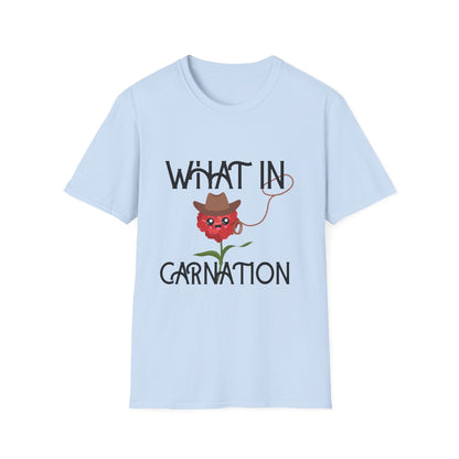🌸 “What in Carnation?” Wildflower Cowgirl Tee