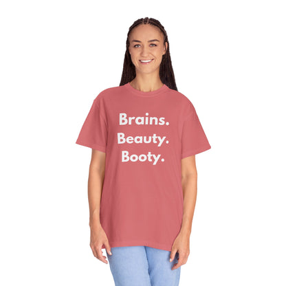 🍑 Brains. Beauty. Booty.