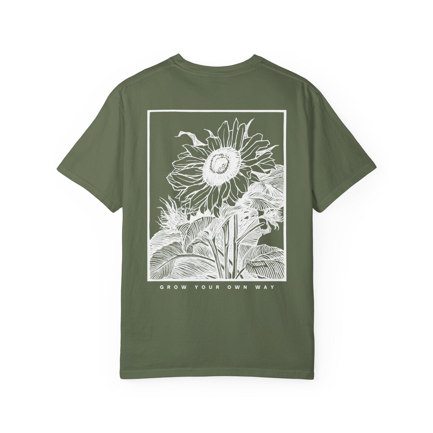 🌻 Sunflower Spirit Tee — “Grow Your Own Way”