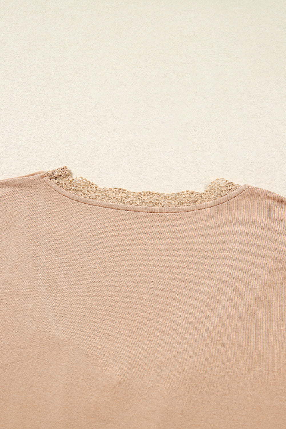 Red Dahlia Lace Sweetheart Neckline Long Sleeve Top
