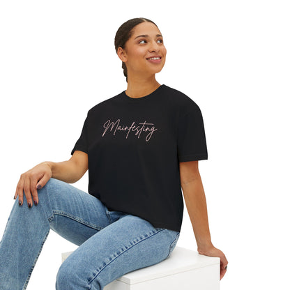 ✨ Manifesting Crop Tee