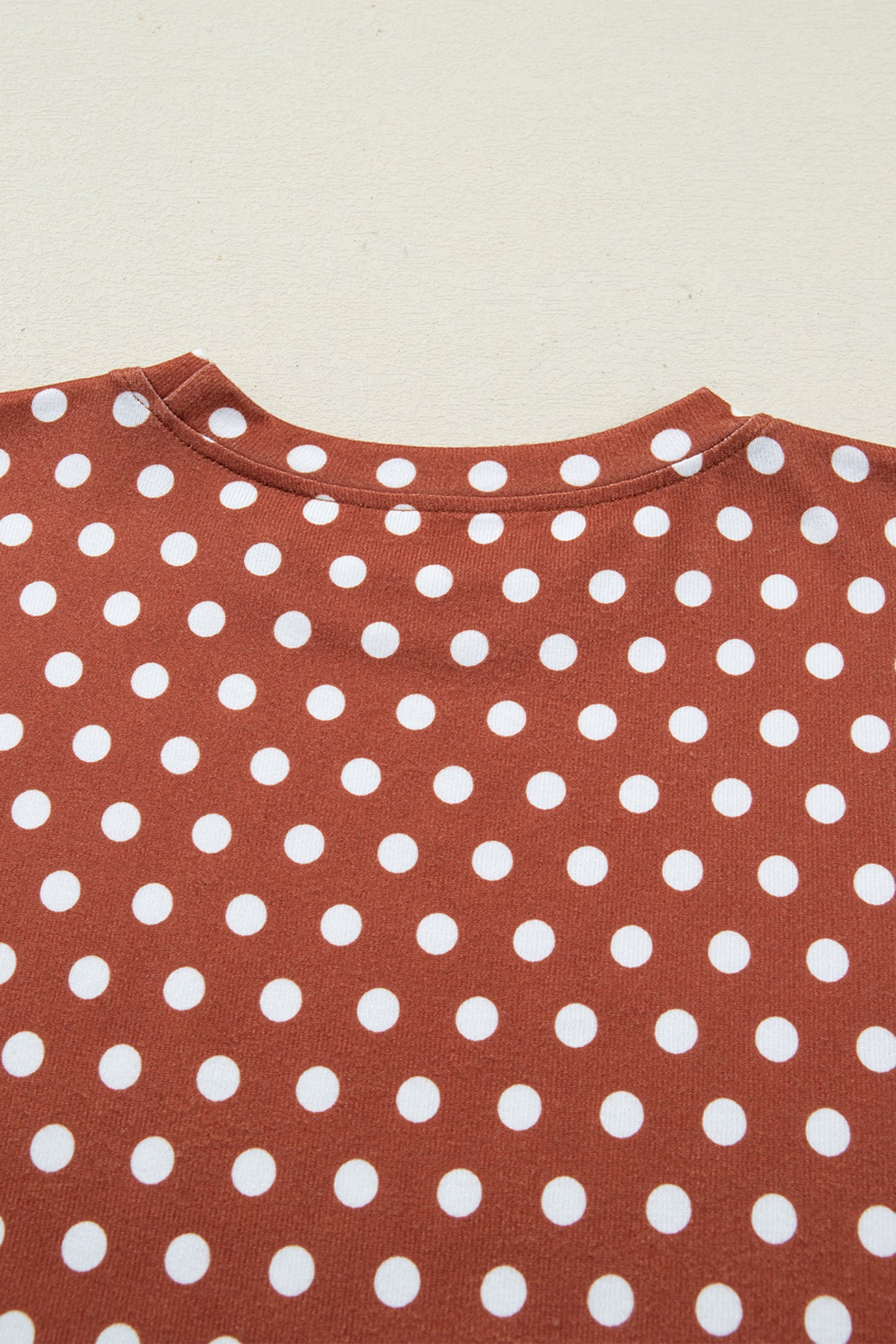 Pink Polka Dot Print Short Set