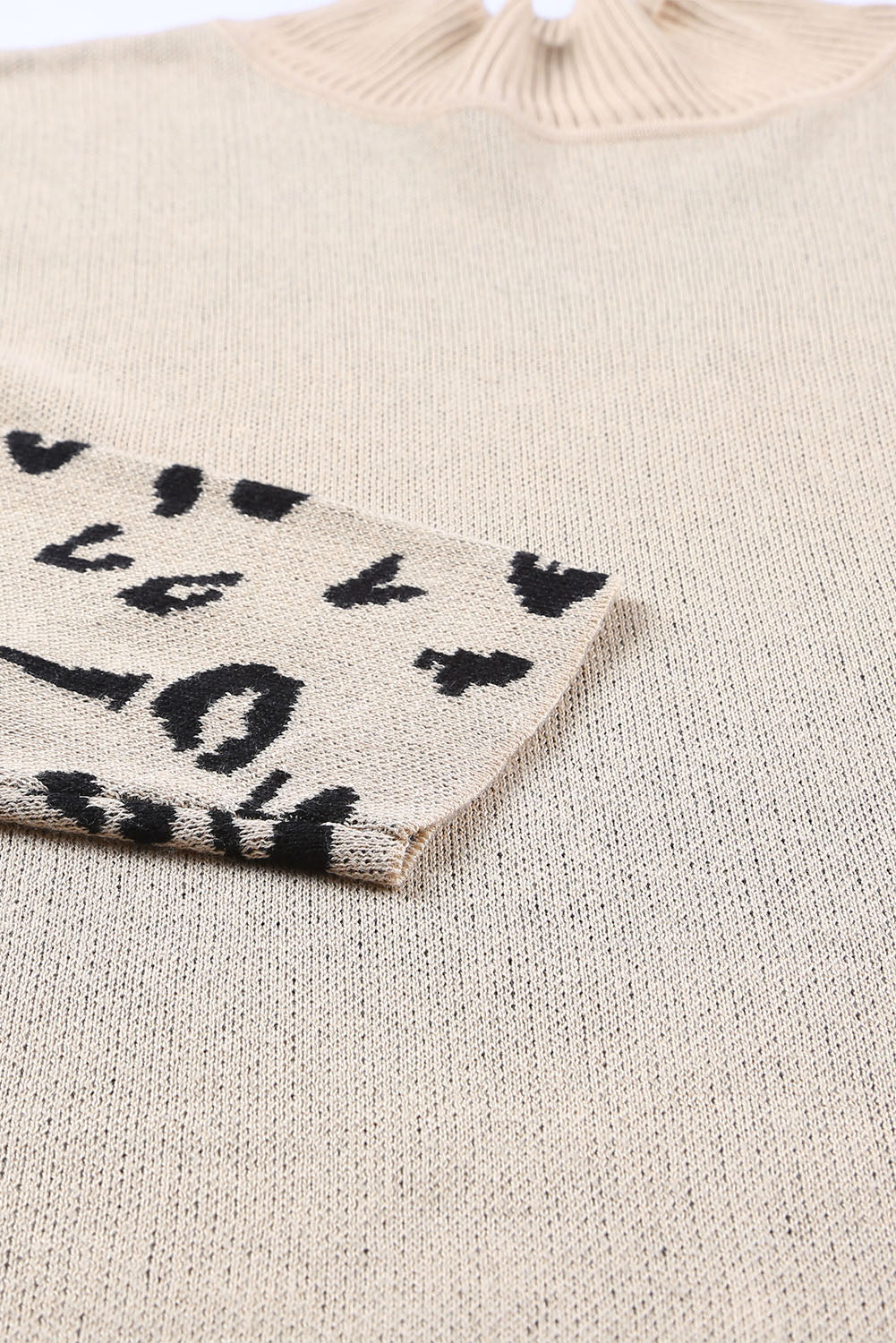 🌿Urban Jungle Khaki Leopard Knit