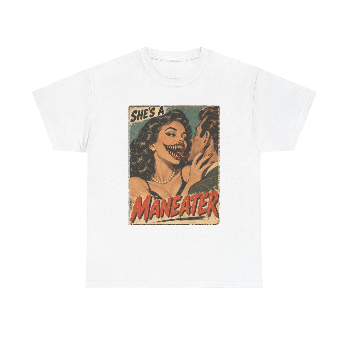 👄 Maneater Vintage Tee