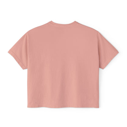 Halloween Ghost Women's Boxy Tee, Cute Halloween Shirt, Boo Tee, Spooky Casual Top, Fall Fashion Tee