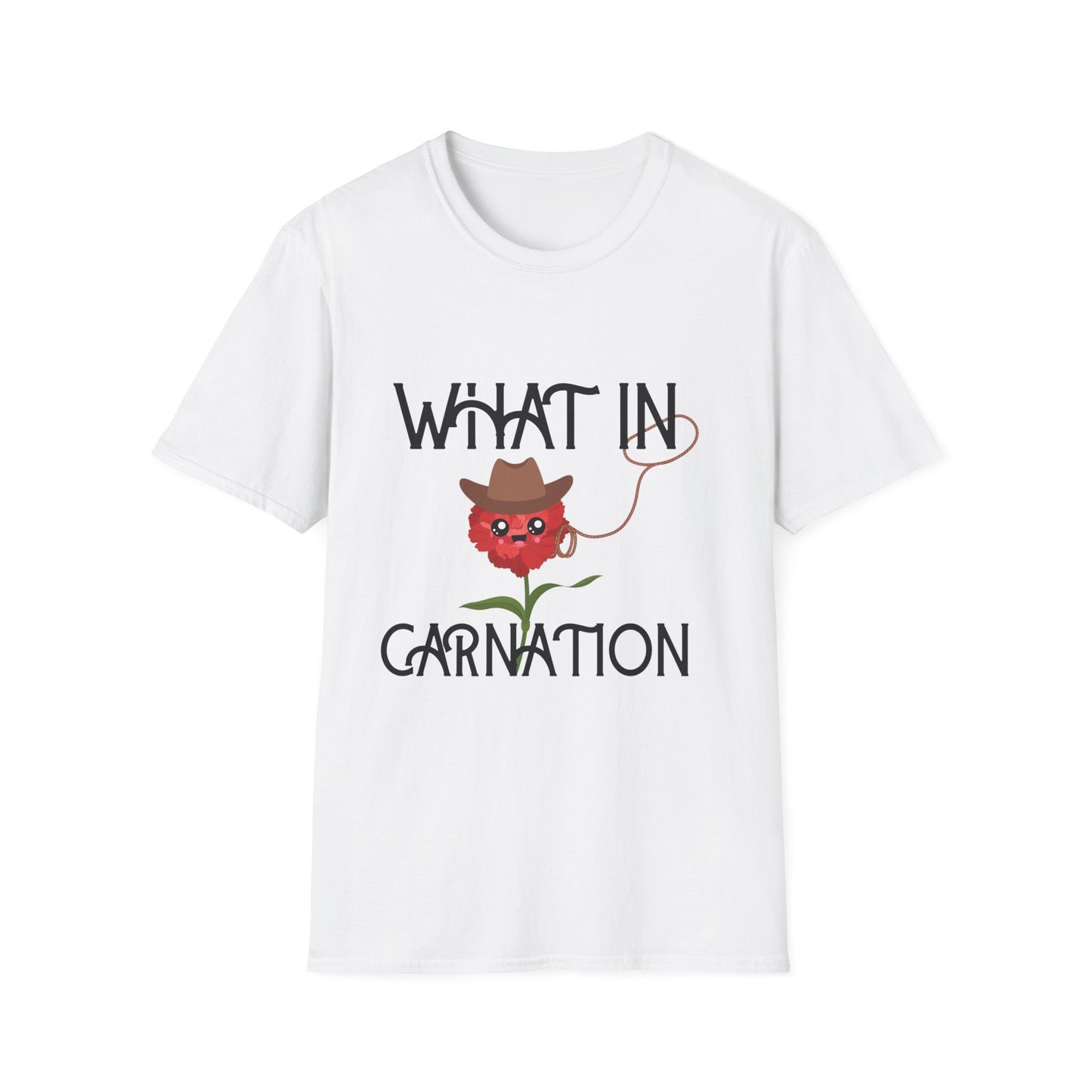 🌸 “What in Carnation?” Wildflower Cowgirl Tee