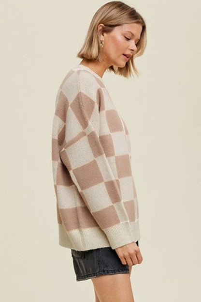 🍂 Mulled Cider Check Pullover