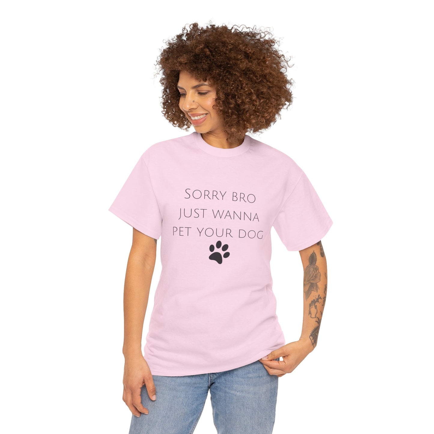 🐾 Sorry Bro Tee - Paw-sitively Obsessed
