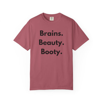 🍑 Brains. Beauty. Booty.