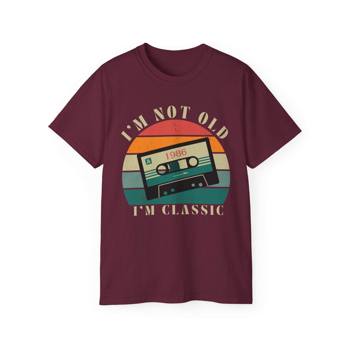 🎶 Vintage Vibes Only Tee — “I’m Not Old, I’m Classic”