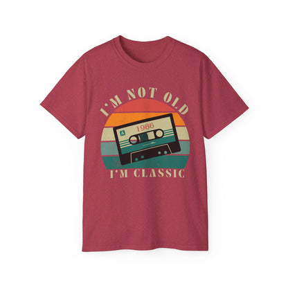 🎶 Vintage Vibes Only Tee — “I’m Not Old, I’m Classic”