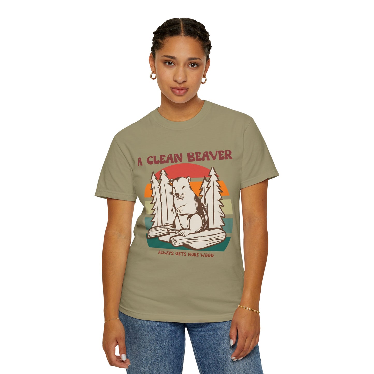 🦫 Woodland Whimsy  — “A Clean Beaver Always Gets More Wood”