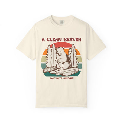 🦫 Woodland Whimsy  — “A Clean Beaver Always Gets More Wood”