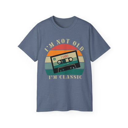 🎶 Vintage Vibes Only Tee — “I’m Not Old, I’m Classic”