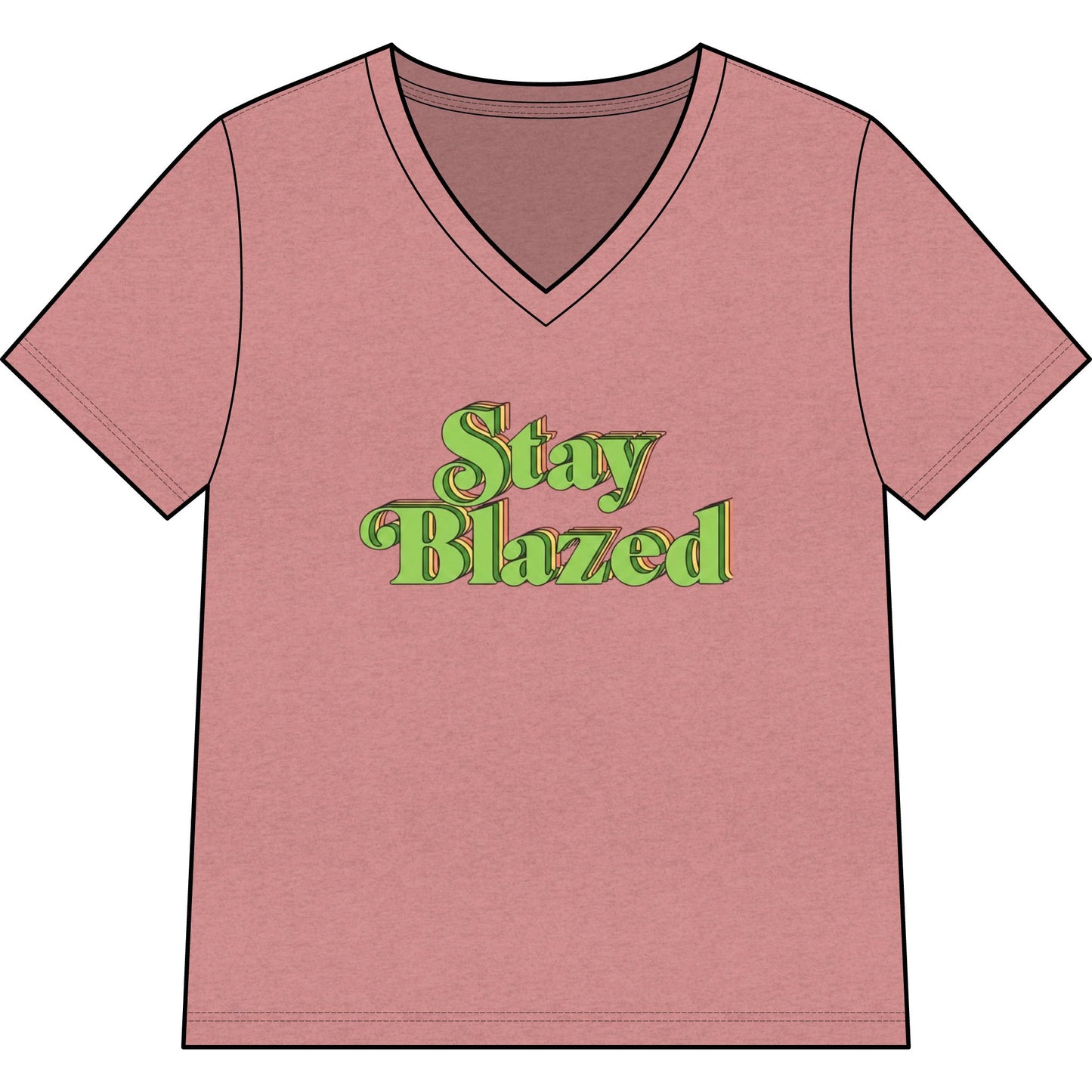 ✨ Stay Blazed Retro Vibe Tee