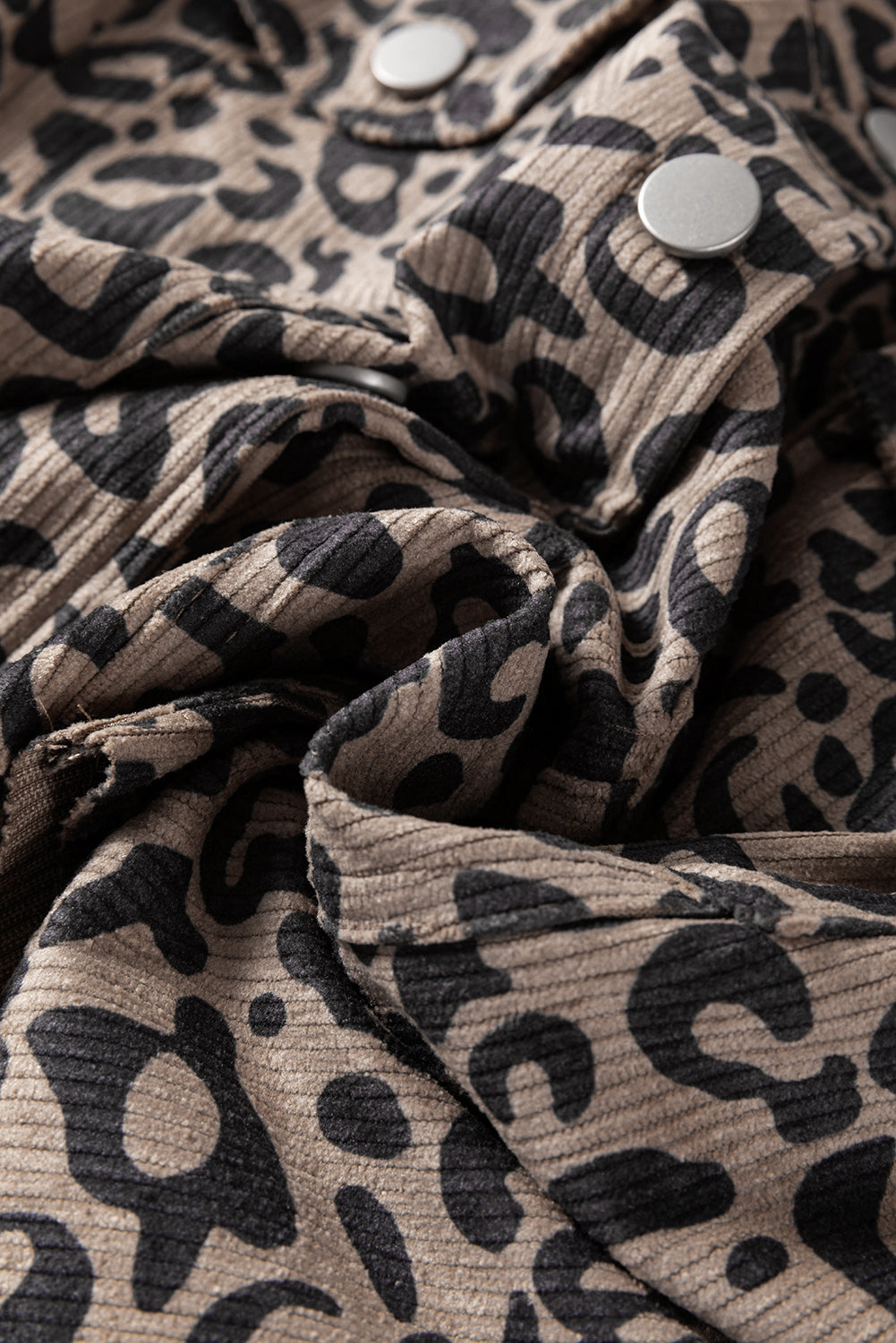🐆 Wild Instinct Raw Hem Jacket