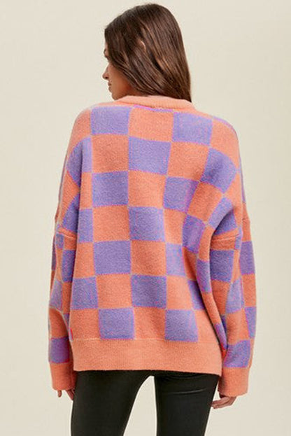 🍂 Mulled Cider Check Pullover