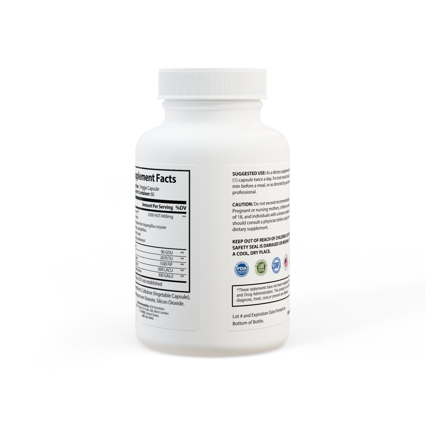 🌙 Luna Digest  (60 Capsules)