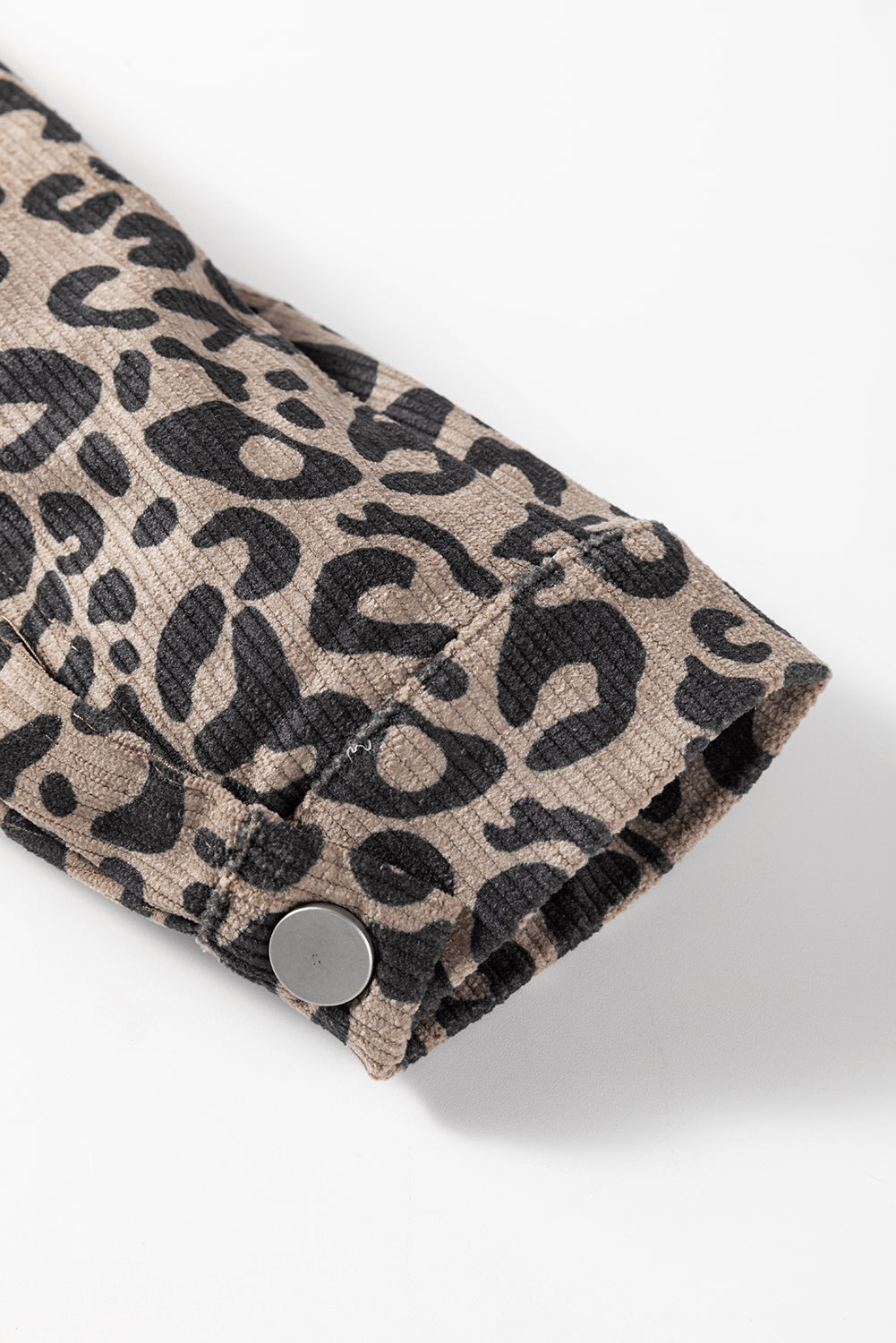 🐆 Wild Instinct Raw Hem Jacket