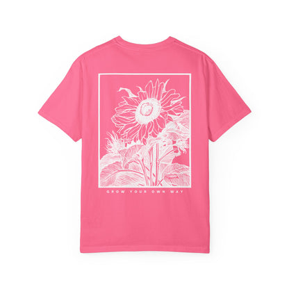 🌻 Sunflower Spirit Tee — “Grow Your Own Way”