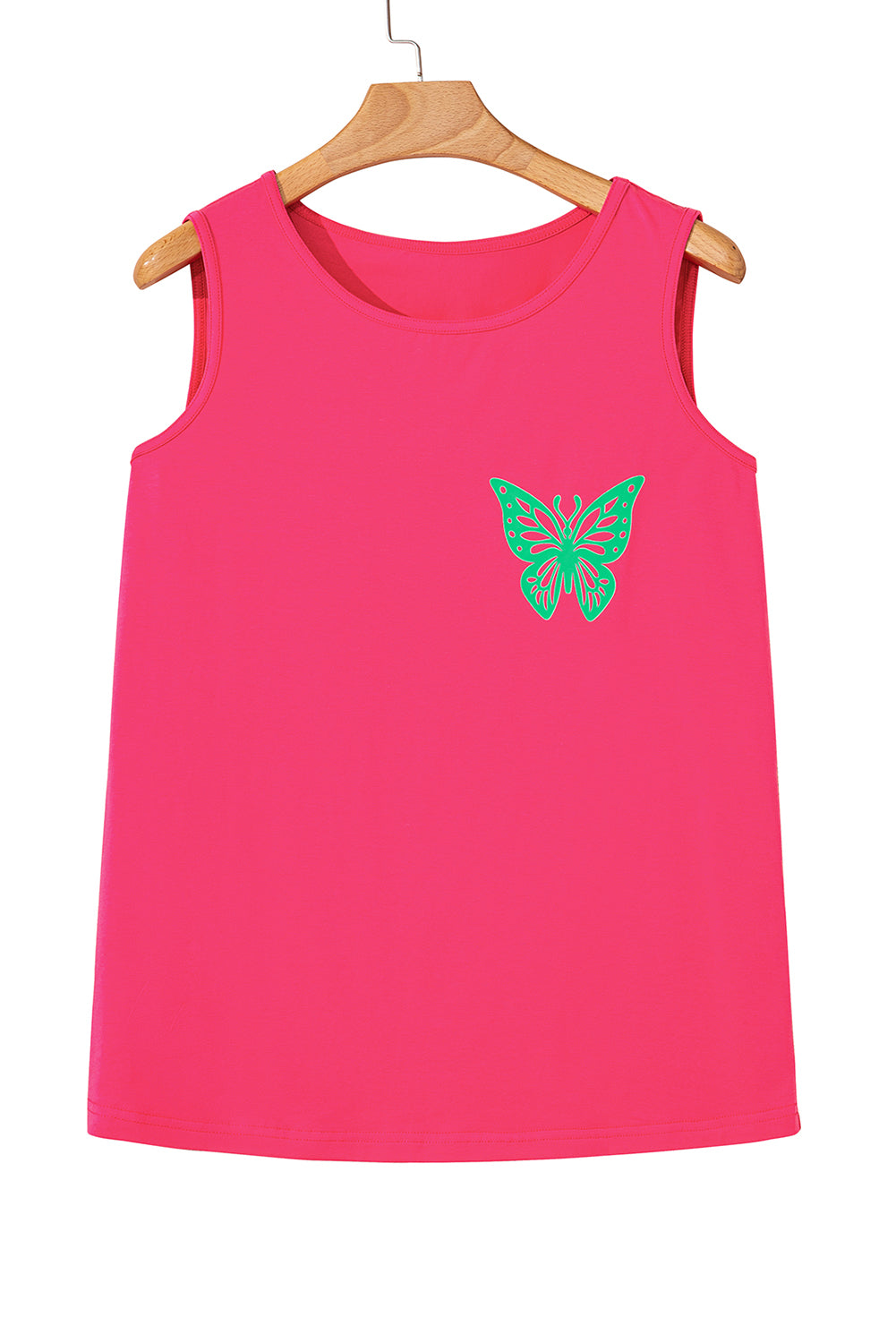 Blue Sun Graphic Summer Tank Top