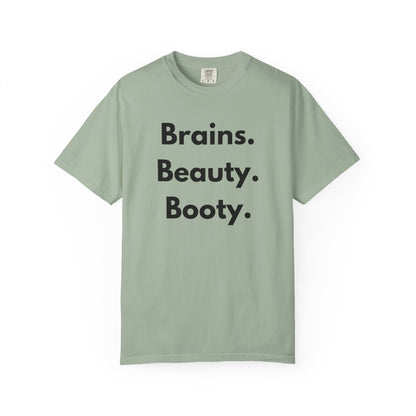 🍑 Brains. Beauty. Booty.