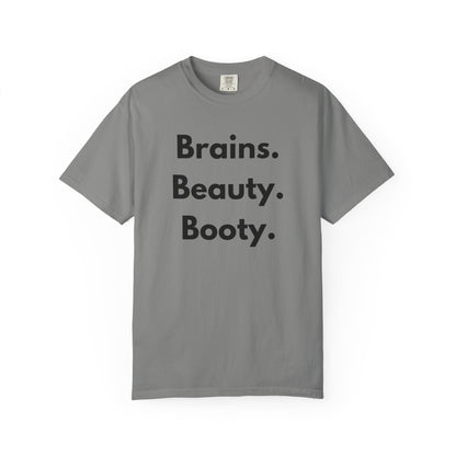 🍑 Brains. Beauty. Booty.