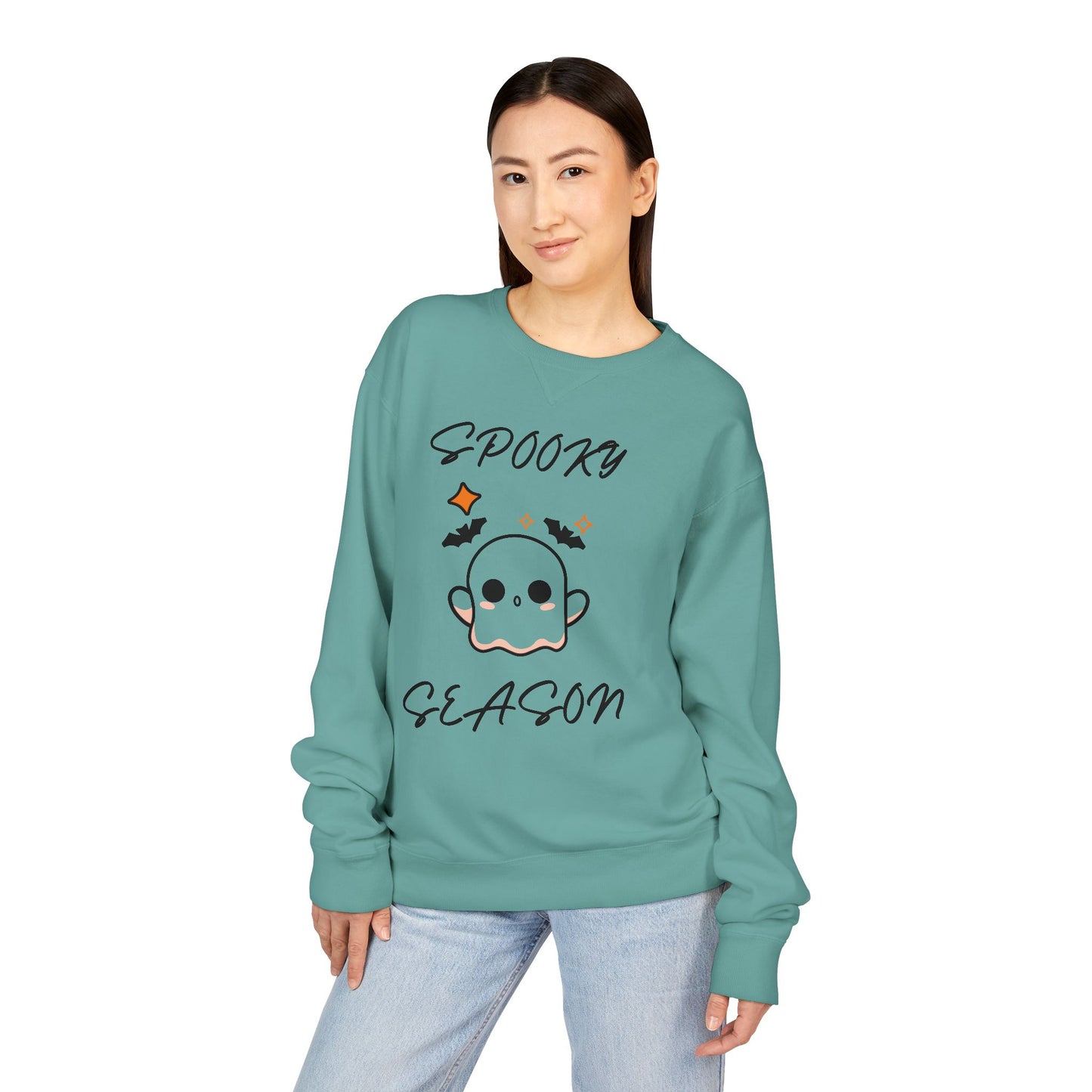 👻 Spooky Season Ghost Sweatshirt